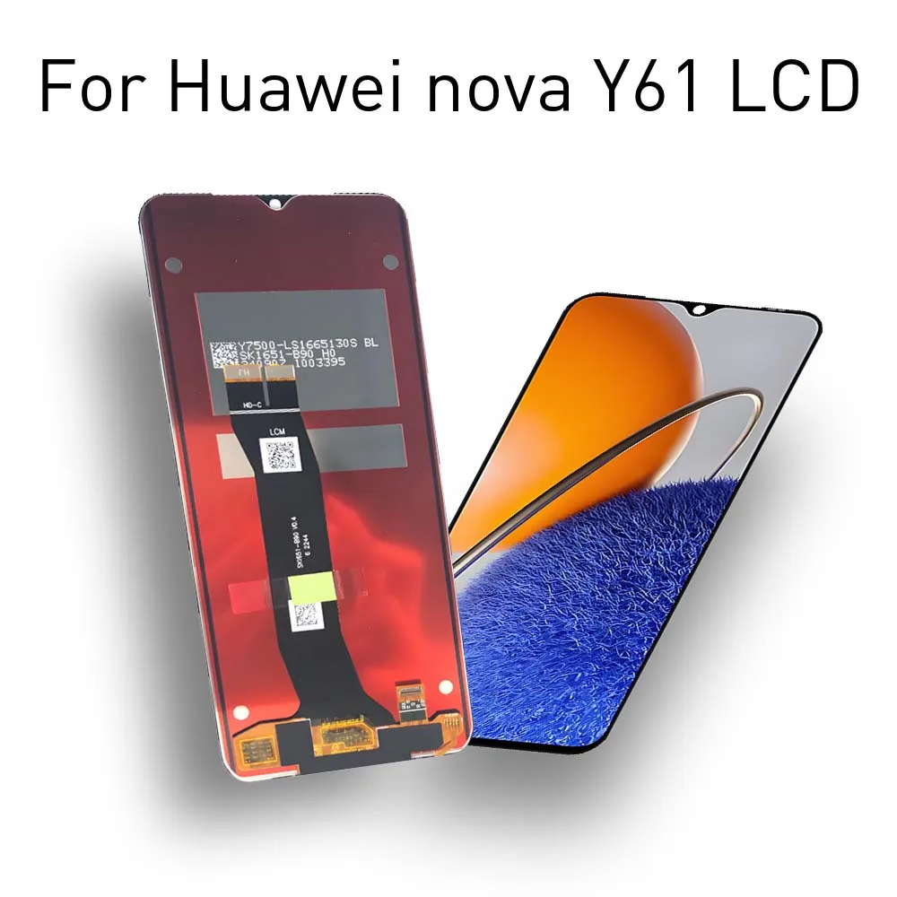 652-インチ良質-huawei-nova-y61-lcd-ディスプレイタッチスクリーンデジタイザ-novay61-eve-lx9-eve-lx9n-lcd-交換修理用