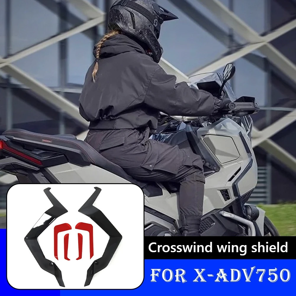 

For Honda XADV750 X-ADV 750 2025 Motorcycle Modification Side Deflector Side Wing Windshield NDT Installation Accessories