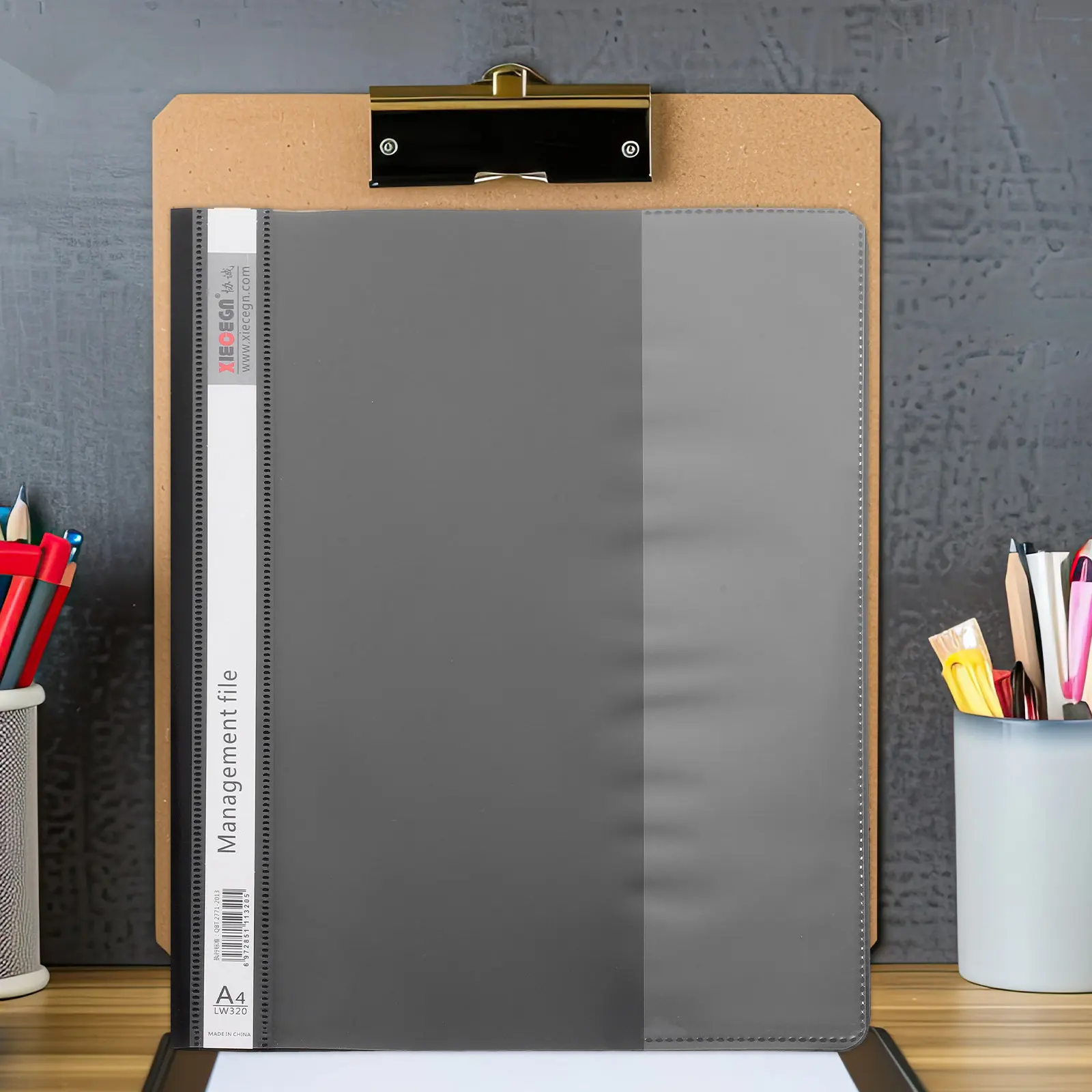 

12Pcs A4 Reusable Document Sleeve 2-Hole Report File Folder Plastic File Holder for Office School Home Filing A4 Project Folder