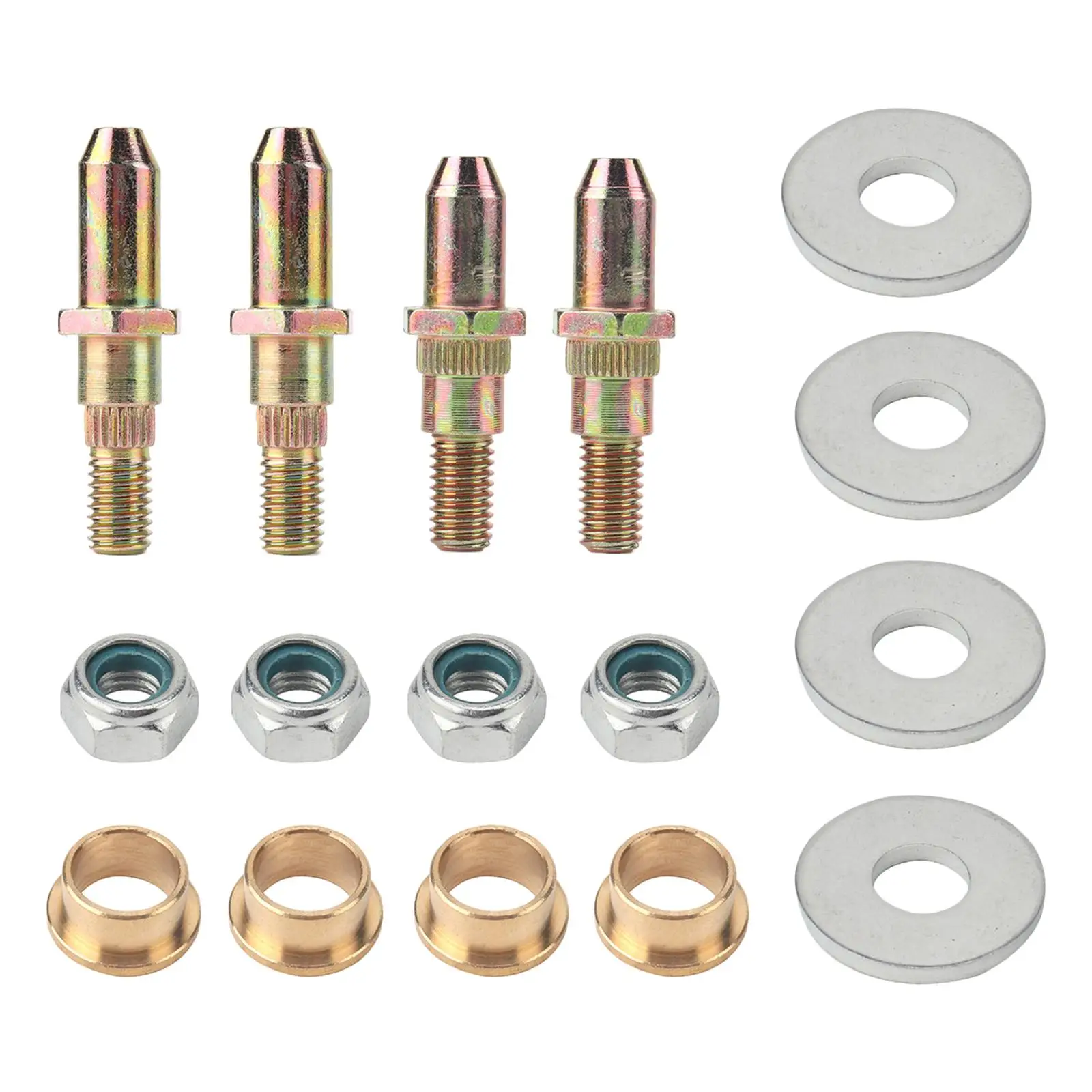 16x Front Door Hinge Pin and Bushing Repair Kit Fit for