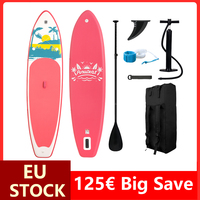 FunWater Stand Up Paddle Board Inflatable Paddling Board Surfboard Surf Sup Board 335*83*15CM  Non-Slip Water Sport Paddle Board