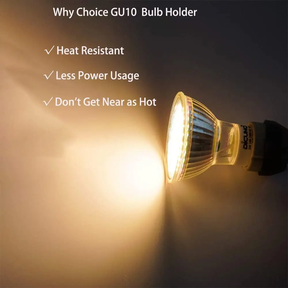 1pcs 15cm GU10 Lamp Holder Lamp Light Fitting Parts Ceramic Lamp Bases Connector GU10 Socket for LED Light Bulbs Halogen Bulbs