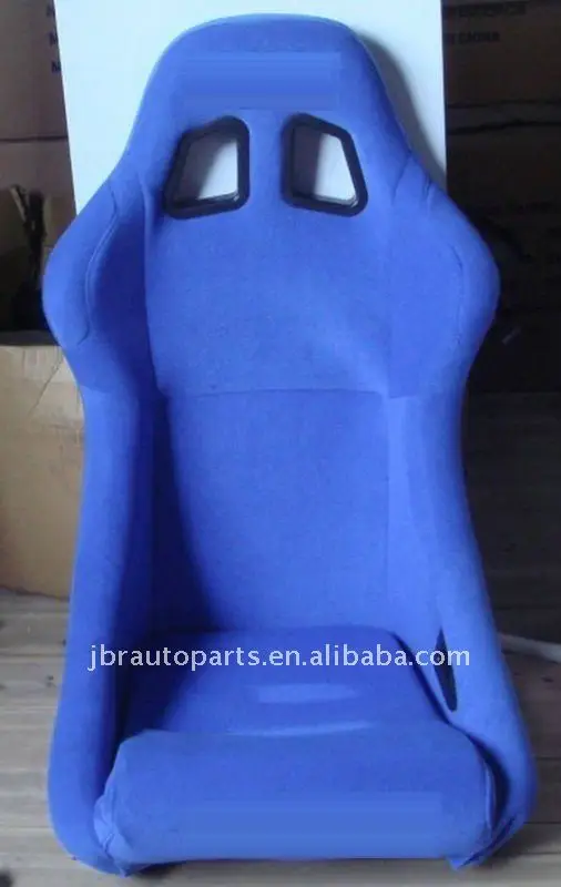 For JBR1028 Model Blue Suede Seat Bucket Racing Seat High Quality  Universal Seats for Modified Car Seat for Racing Simulator