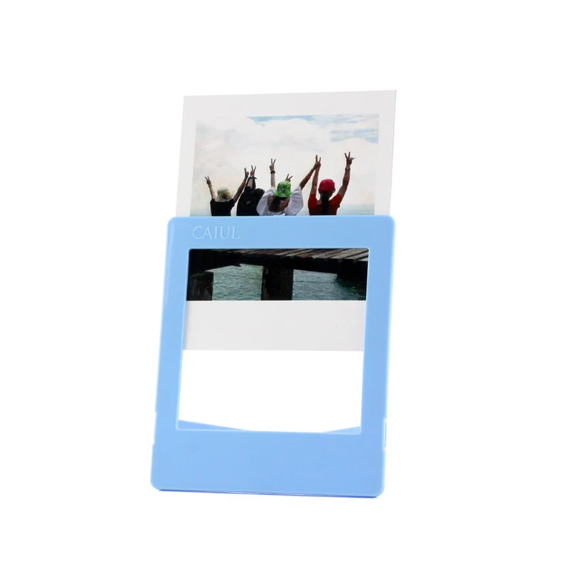 5 PCS Colorful Desk Photo Borders Stand Photo Frame Set for Fujifilm Instax Square SQ1 SQ40 SQ6 Camera Square Link Printer Films