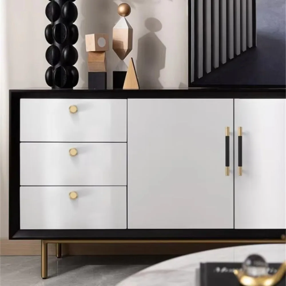 Modern Gold Color Furniture Handle Aluminum Alloy Knurled Door Pull DIY Friendly Long Pull Drawer Handles Kitchen Cabinets