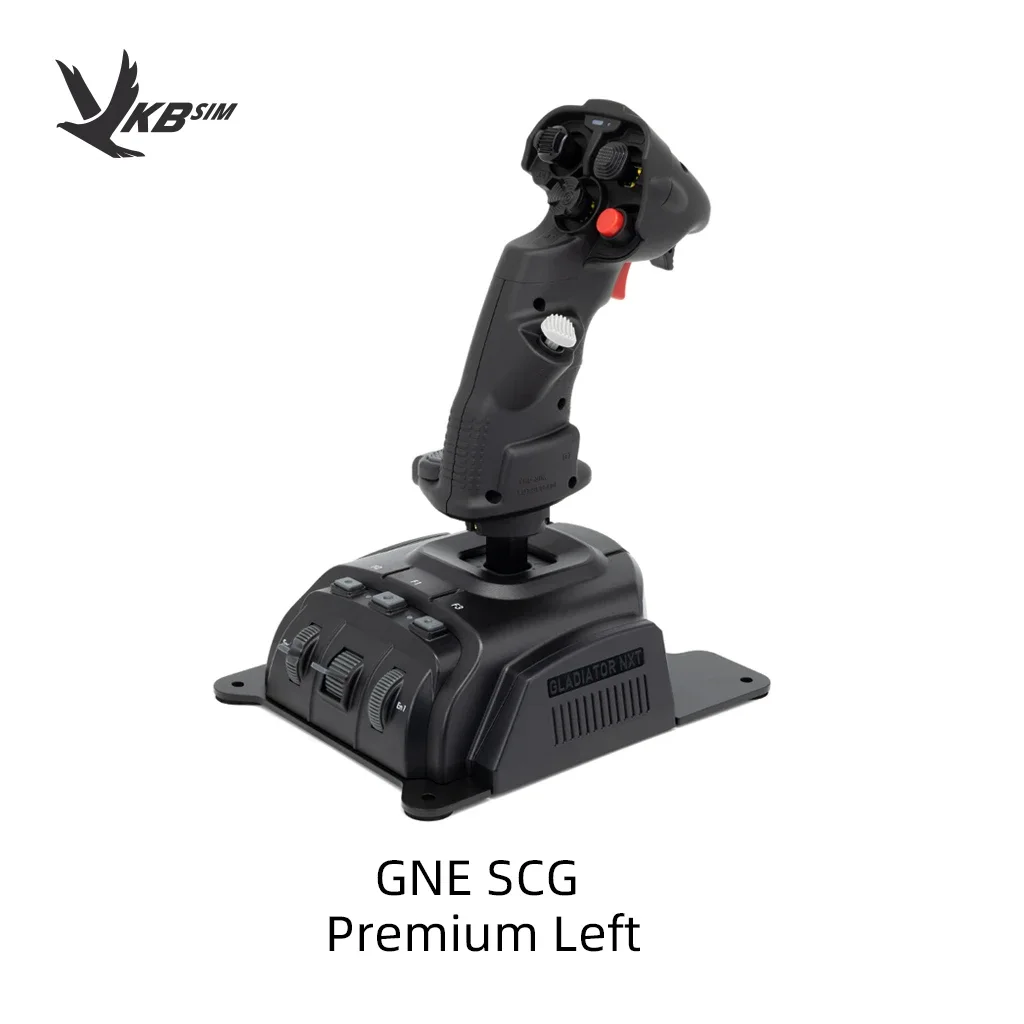 VKBSIM Gladiator NXT EVO SCG Simulation Flight Joystick DCS F16 F18 Airbus Simulation Flight Simulator Game Rocker Custom Gifts - Image 3
