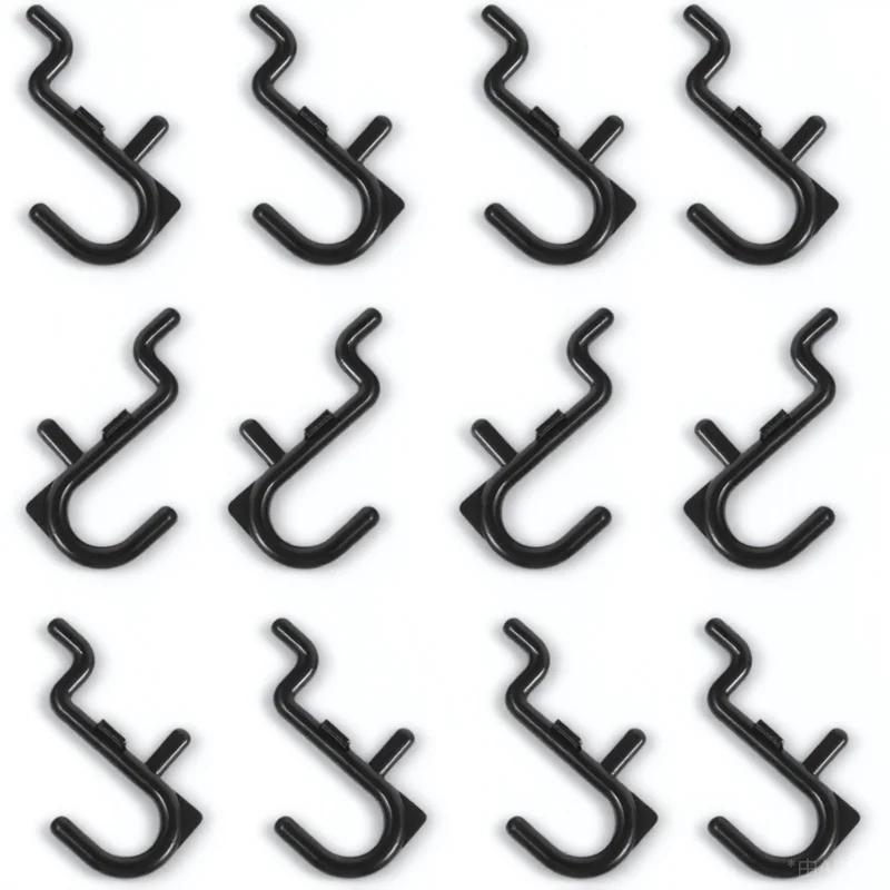

20pcs Plastic Pegboard Hooks For Hanging Tools Heavy Duty Garage Shop Home Organization Utility Hooks Pegboard Accessories