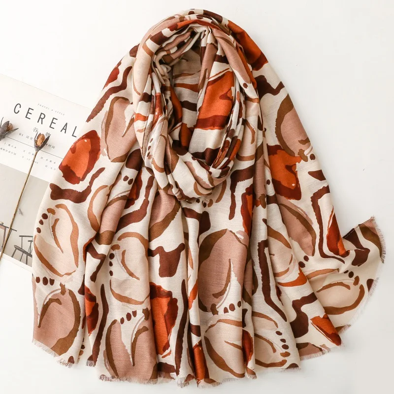 

2025 New Fashion Women Scarf Summer Beach Shawl Cotton Linen Feeling Tassel Pashmina Muslim Hijab Wrap Lady Viscose Scarf