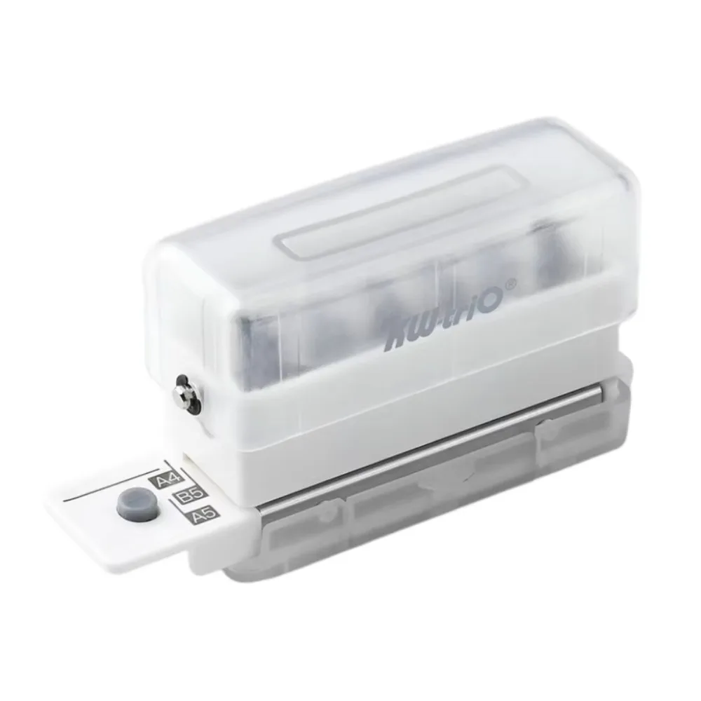 Student Stationary Loose Leaf Bind Hole Puncher 6-hole A4 A5 B5 Paper Puncher Mini Precise Round Hole Puncher Punch