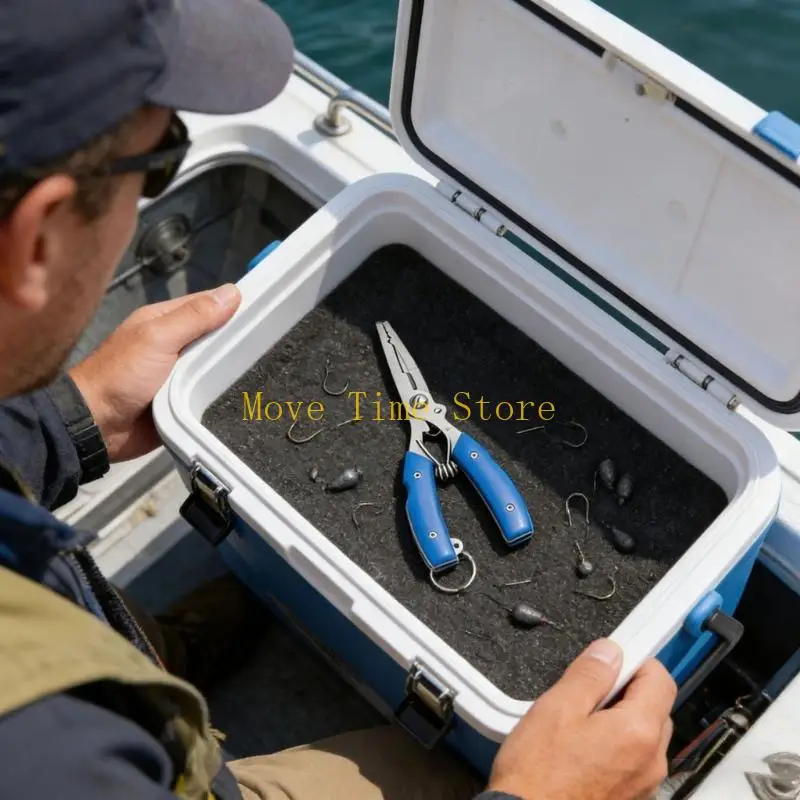 

92ME 2 шт. Устойчивые к коррозии плоскогубцы для снятия крючков с безопасным дизайном ремешков