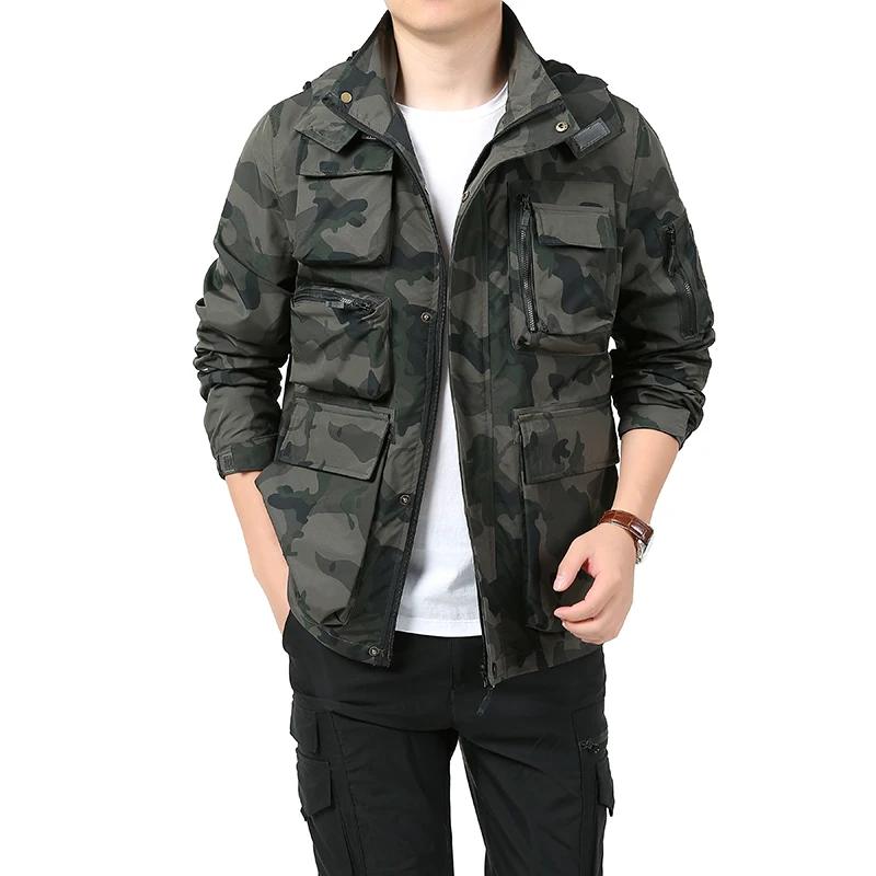 

Новая камуфляжная одежда для спорта на открытом воздухе и отдыха на осень и зиму, ветрозащитная, дышащая и универсальная одежда для штурмовика