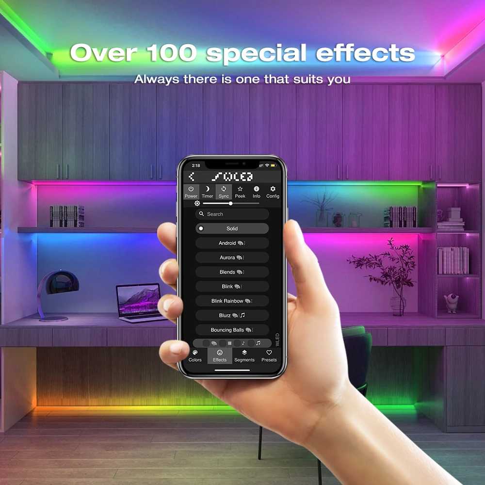 MJJC WLED Számvevő 5V 12V 24V 100 Erőtan modes DIY RGB RGBW Digitális csík ligh WS2812B Képpont Villanyégő controler wifi APP kontroly