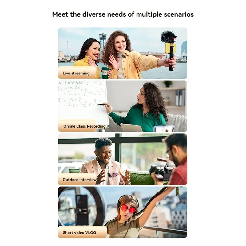 

AS95-M8 Pro беспроводной петличный микрофон с ЖК-дисплеем, зарядное устройство, микрофон с шумоподавлением для Ios Android, прямая трансляция