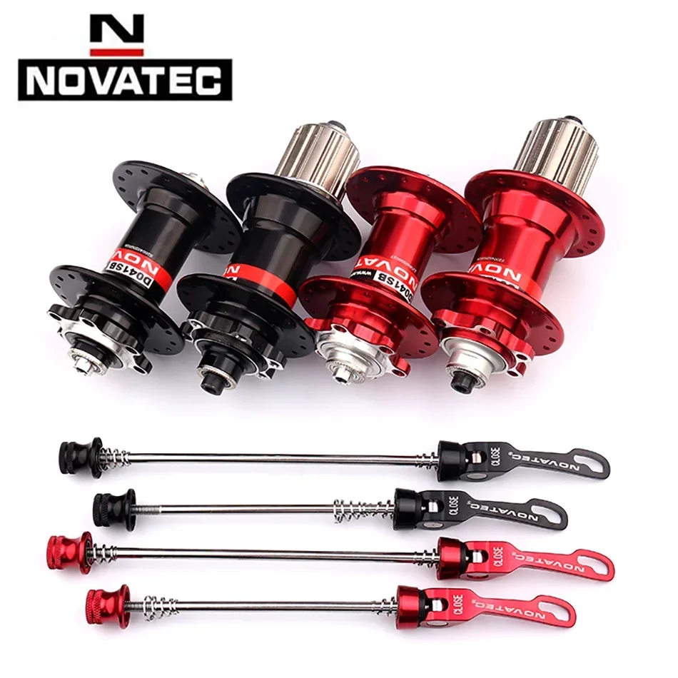 NOVATEC MTB Hub D041SB D042SB 32/36 Holes k7 Mtb Bushing THRU AXLE QR for 8/9/10/11 Speed MTB Disc Brake for shimano HG