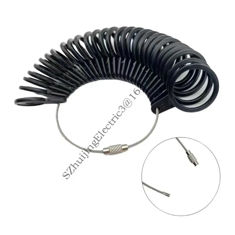 

.D0lc 3/4/6/7pcs Кольца Sizer Измерение инструментов для мужчин и женщин включает в себя кольца по измерению пальцев