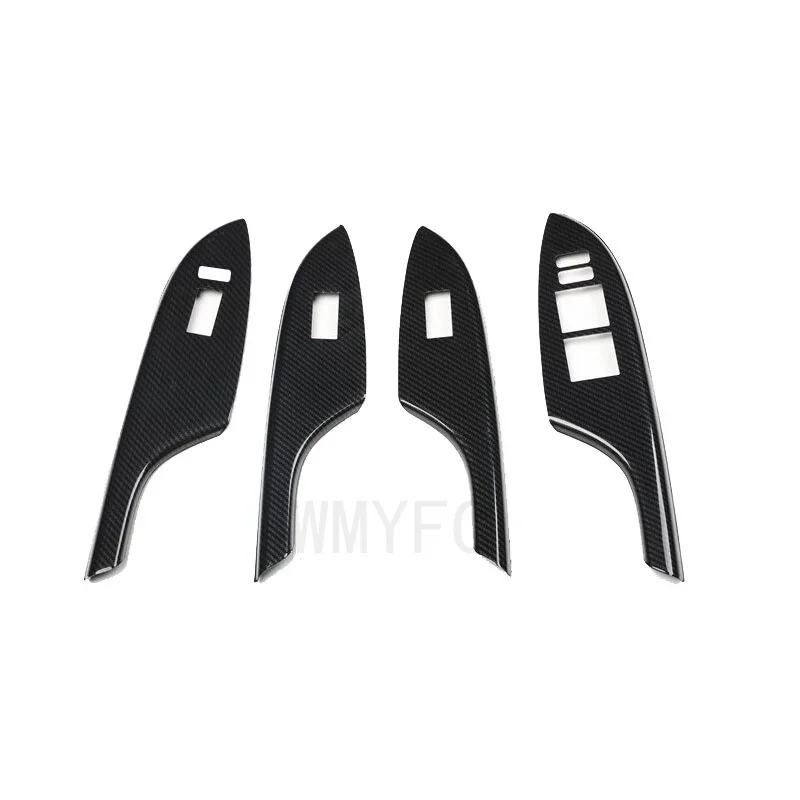 Left-hand Drive Car Decora for Toyota Corolla 2007 2008 - 2013 Door Handle Armrest Window Lift Panel Cover Trim ABS