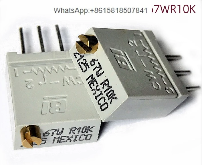 20PCS BI 67WR precision fine-tuning multi-turn potentiometer, full range of resistance PK BOURNS 3296