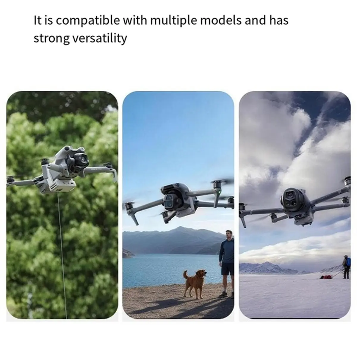 Y1721A*☀▃Remote Airdrop System for Mini5Pro/Air3/ 2/ 3/ 4Pro Transport Delivery Device Drone Accessories