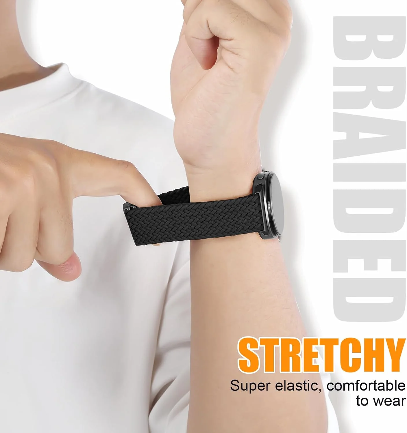 Breathable Band For Samsung Galaxy Watch 9/8 Classic 46mm Sports Magnetic Nylon Correa Bracelet Galaxy Watch 8 9 44mm 40mm Strap image 3