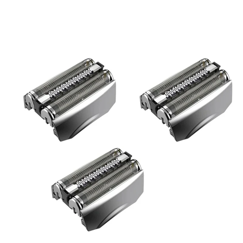 Cabeças de barbear elétricas para Braun, substituição para Braun Series 7, 70S, 720S, 790CC, 3Pcs