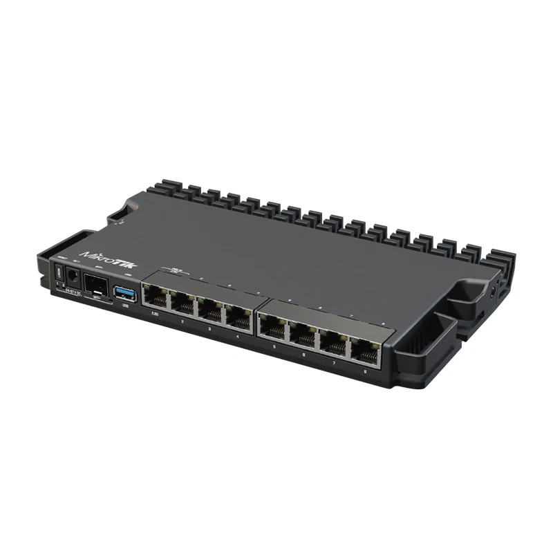 Mikrotik RB5009UG+S+IN Enterprise-grade 10 Gigabit 9-port home smart wired router switch