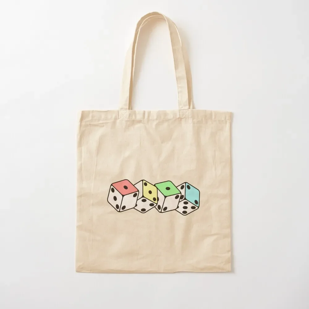 

Pastel Dice - ACAB/1312 Tote Bag Candy bags tote bag canvas bags luxury women Women's shopping bag