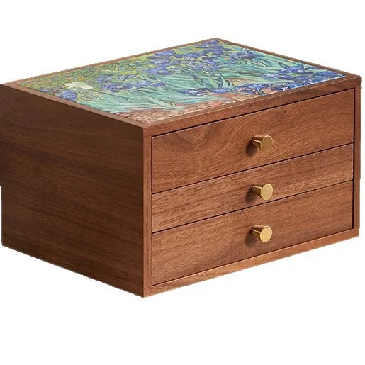 Fuji Liangpin Visual Storage Box Practical Gifts for Girlfriend Jewelry Box Large Necklace Earrings Earrings Jewelry Box
