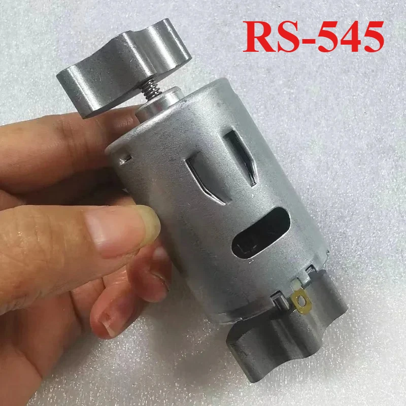 DC 12V 24V Mini RS-545 Vibrating Motor Strong Vibration Power Vibrator Engine Dual Axis Motor for DIY Toy Hobby Massager Model