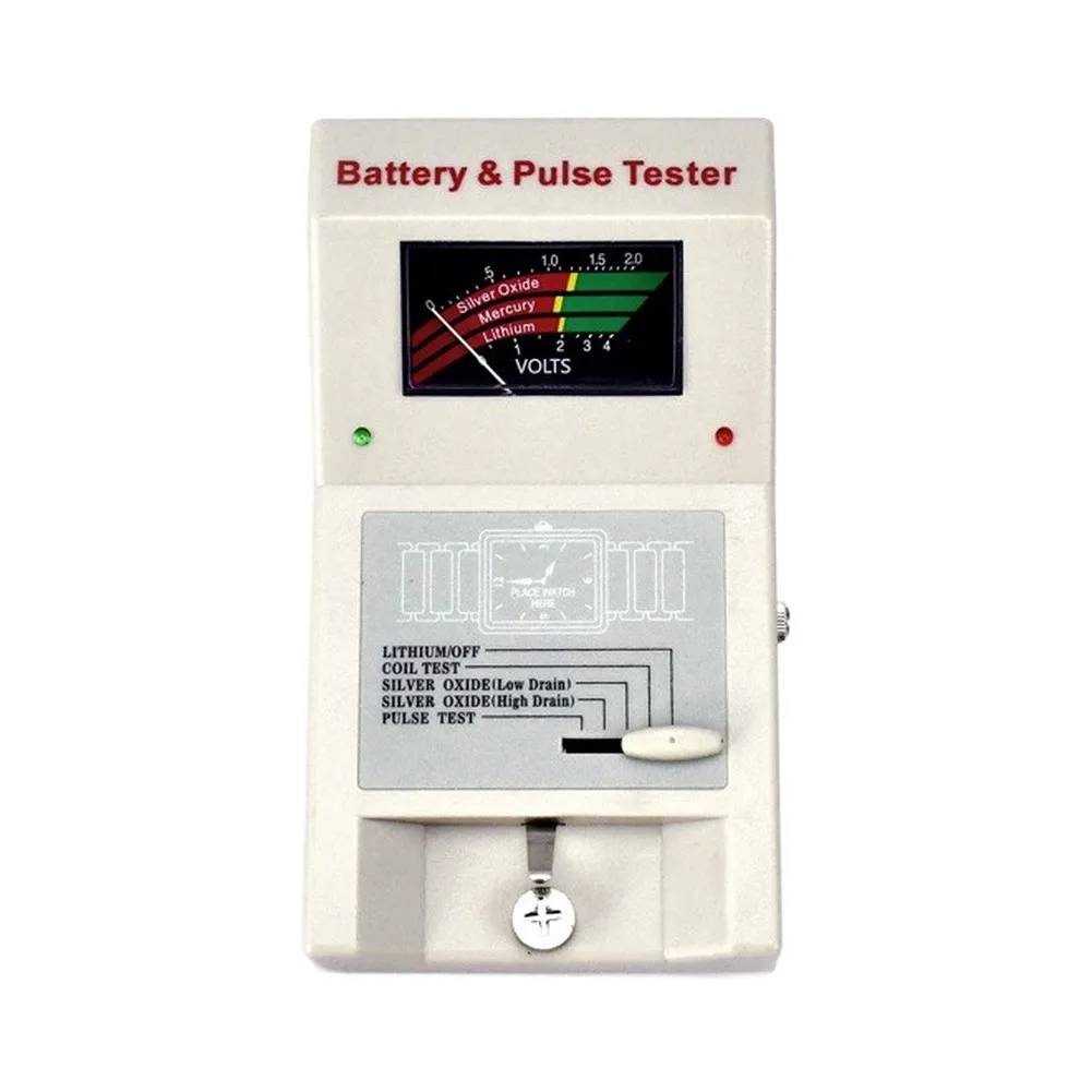 Quartz Watch Battery Tester with Testing Technology for Accurate Battery Status Measurement Without Disassembly