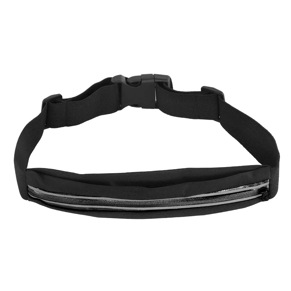 

Пояс для бега, спортивная сумка с защитой от пота, сумка для пеших прогулок, фитнеса, бега (черный)