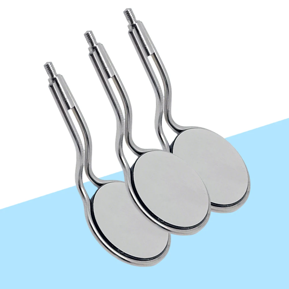 

High Quality Dental Mouth Mirror Anti Fog Rhodium Intraoral Double Sided Reusable for Oral Examination