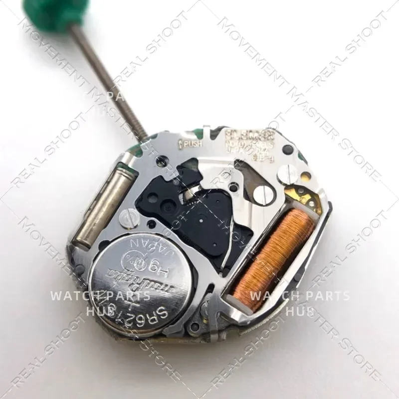 Movimiento japonés TMI 3D44, movimiento de cuarzo 3D44, accesorios de reloj de 2 manos, nuevo