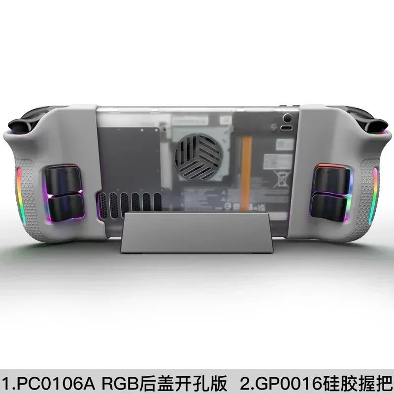 غطاء شفاف لتبديد الحرارة لسطح البخار ، غلاف واقي ، وحدة تحكم في الألعاب ، لوحة ألعاب ، استبدال Oled