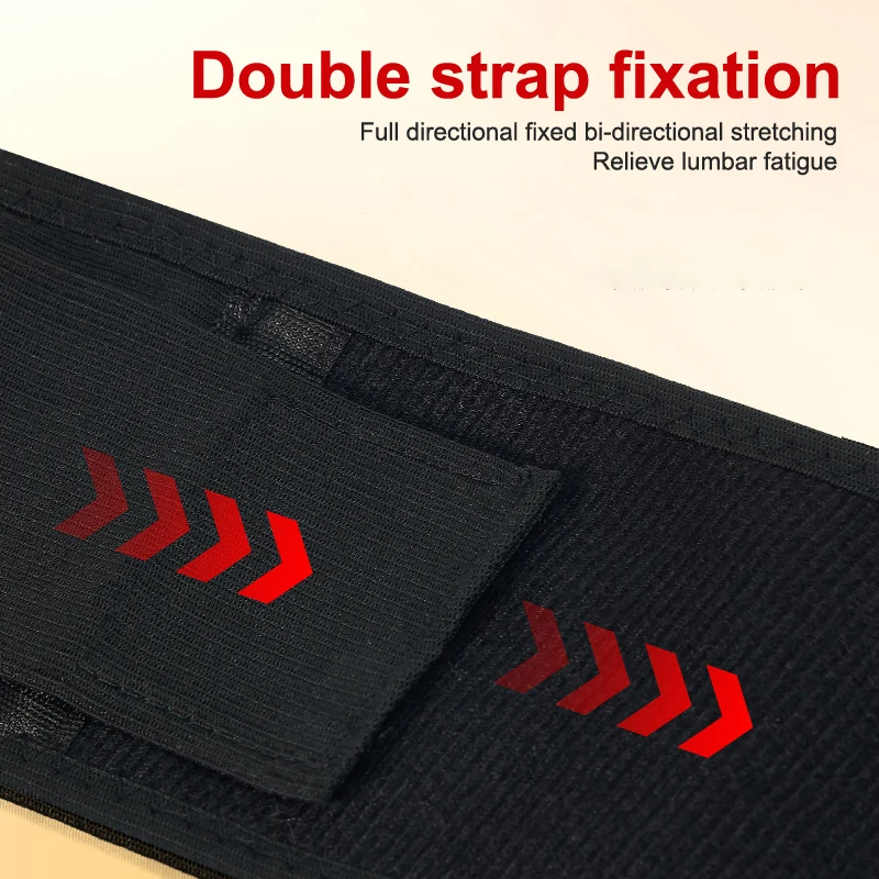 حزام خصر مغناطيسي قابل للتعديل علاج الظهر للنساء والرجال تدليك لوح فولاذي دعم حامي حزام مدلك ذاتي التسخين