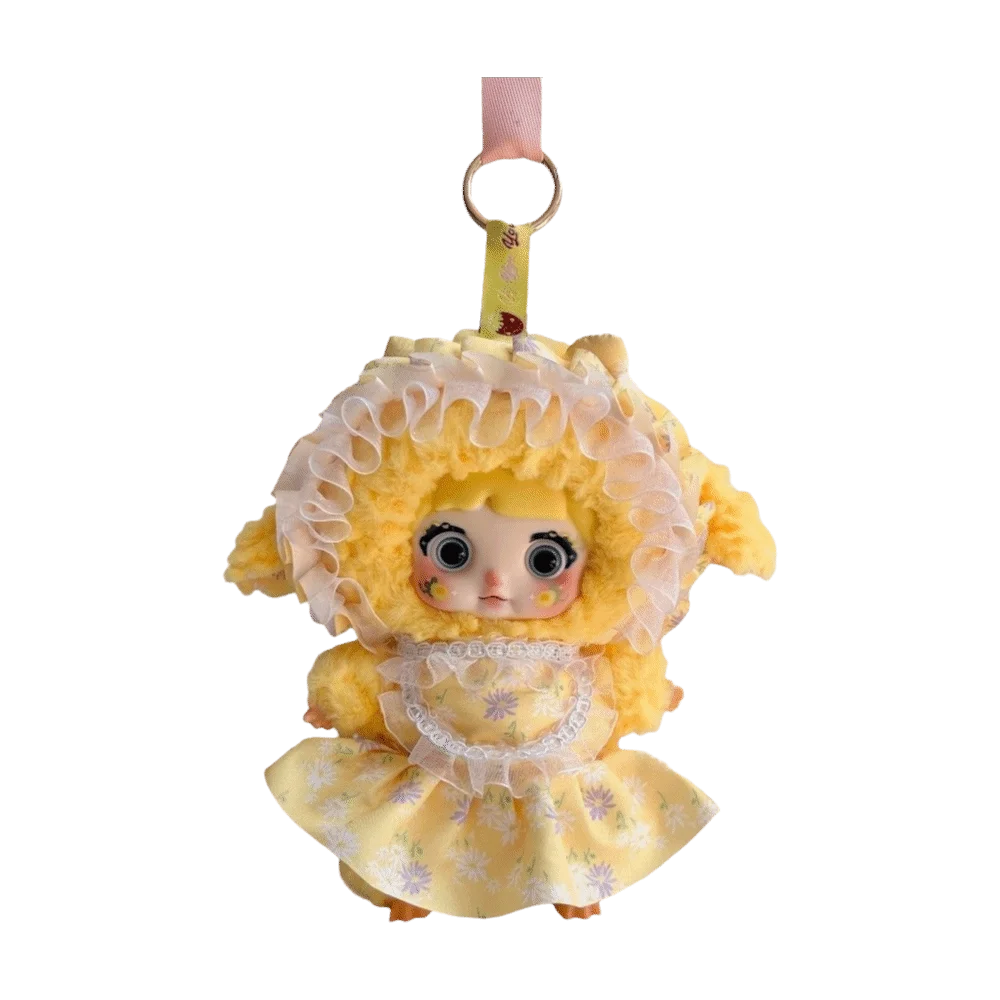 Shiny Sequined Plush Lamb Pendant Hanging Ornaments Decoration Lamb Plush Sheep New Year Stuffed Doll Sheep Plush Keychain