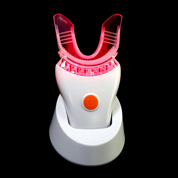 Oral Sensory Integration Device, Red Light + Vibration, 620nm LED, Low Frequency Adjustable Vibration, Oral Sports Training