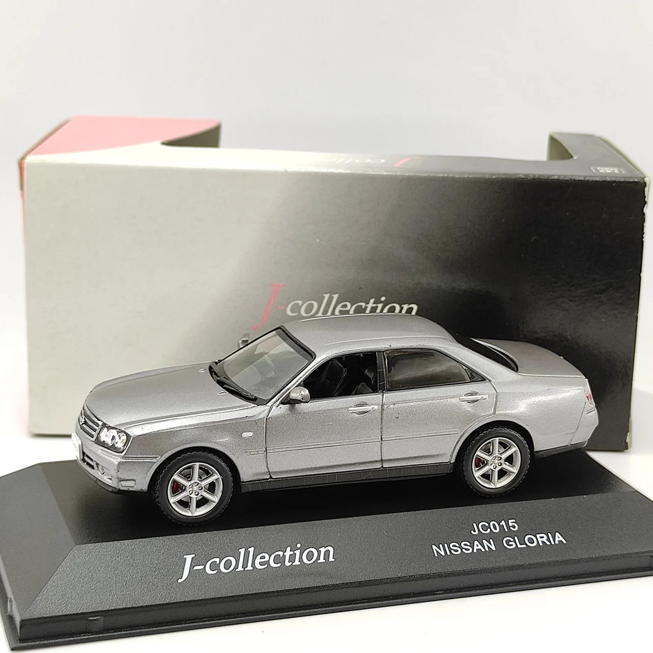 طلاء سطح عيب JC 1:43 مقياس كلاسيكي GLORIA رمادي سبيكة نموذج سيارة #3