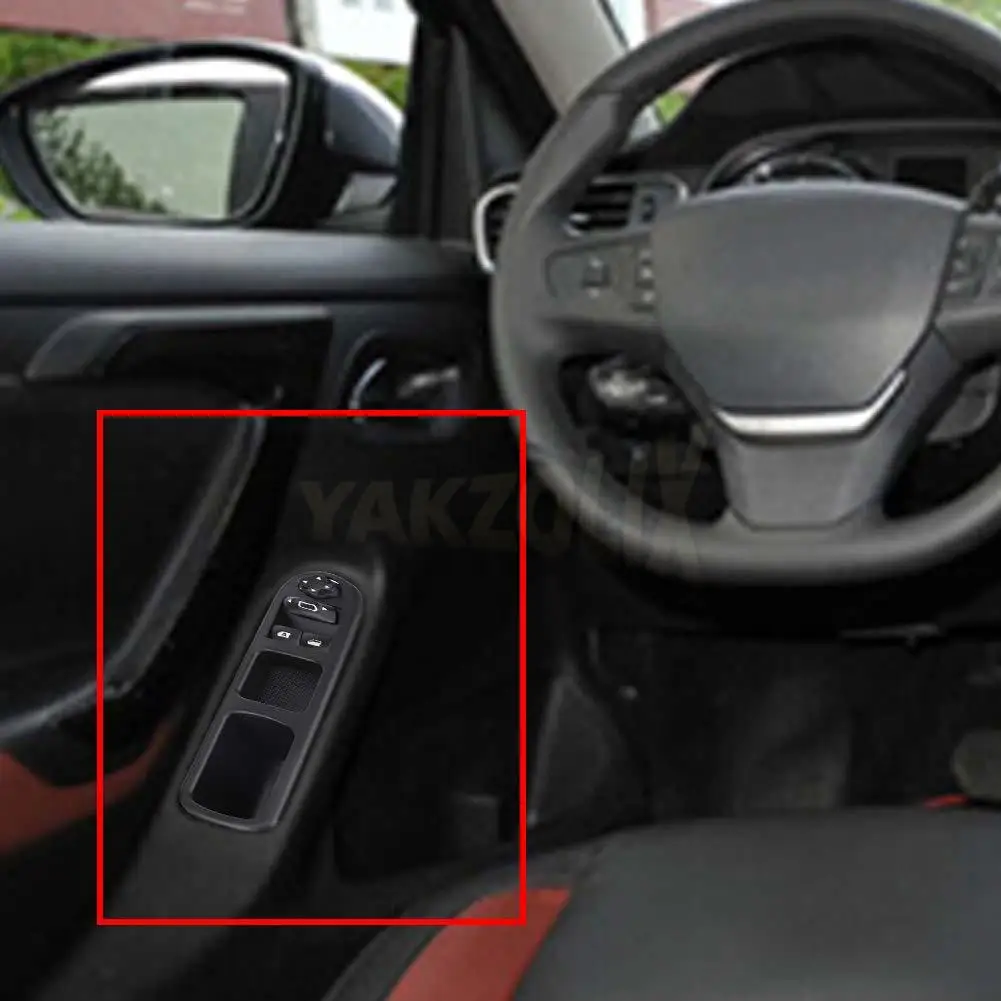 Front Power Window Control Switch Lifter Button 6554.QC 6554QC 6554.QK 6554.HJ For Peugeot 207 Citroen C3 Picasso 2009-2014