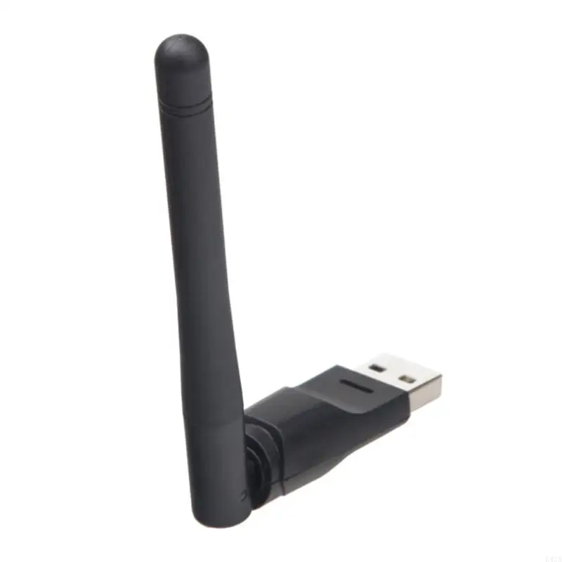 K43A 150Mbps การ์ดเครือข่ายไร้สายตัวรับสัญญาณ USB แบบพกพา WiFi Lan Adapter 2.4G