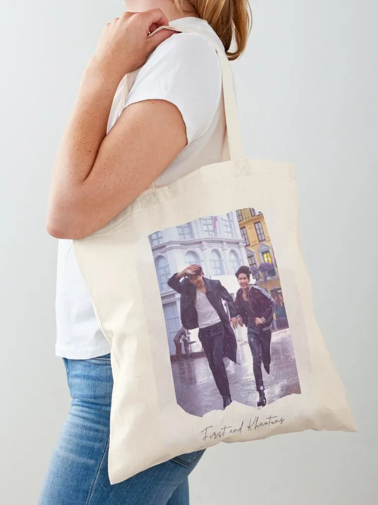 First and Khaotung Only Friends The Eclipse Tote Bag tote bags men custom bags Shopping bags Tote Bag