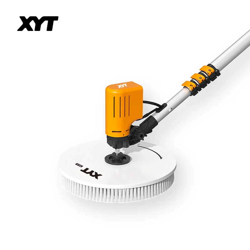 Factory Outlet Solar Panel Cleaning Tool Cleaner Rotating Brush Kit Photovoltaic Washing Machine Robot With Brushless Motor