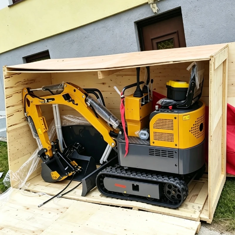 Hydraulic Mini Crawler Excavator Customized Configuration Stable Digging Performance For Farmland Construction CE EPA Approved