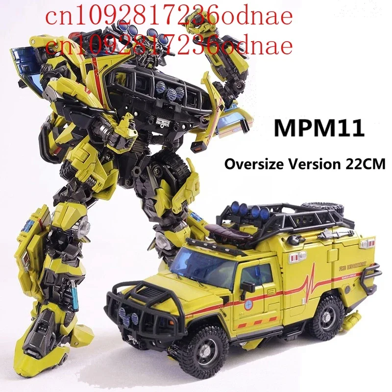 التحول KO MPM11 MPM-11 T11 T-11 نسخة كبيرة الحجم اسئلة الفيلم طبعة سبيكة عمل الشكل روبوت نموذج لعبة مشوهة هدية #1