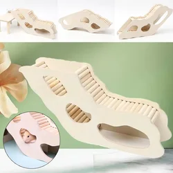 Wooden Under-ground Tunnel for Hamsters, Climbing Ladder for Small Pets, Playing House, Hamsters, Gerbils, Mouse Playing House