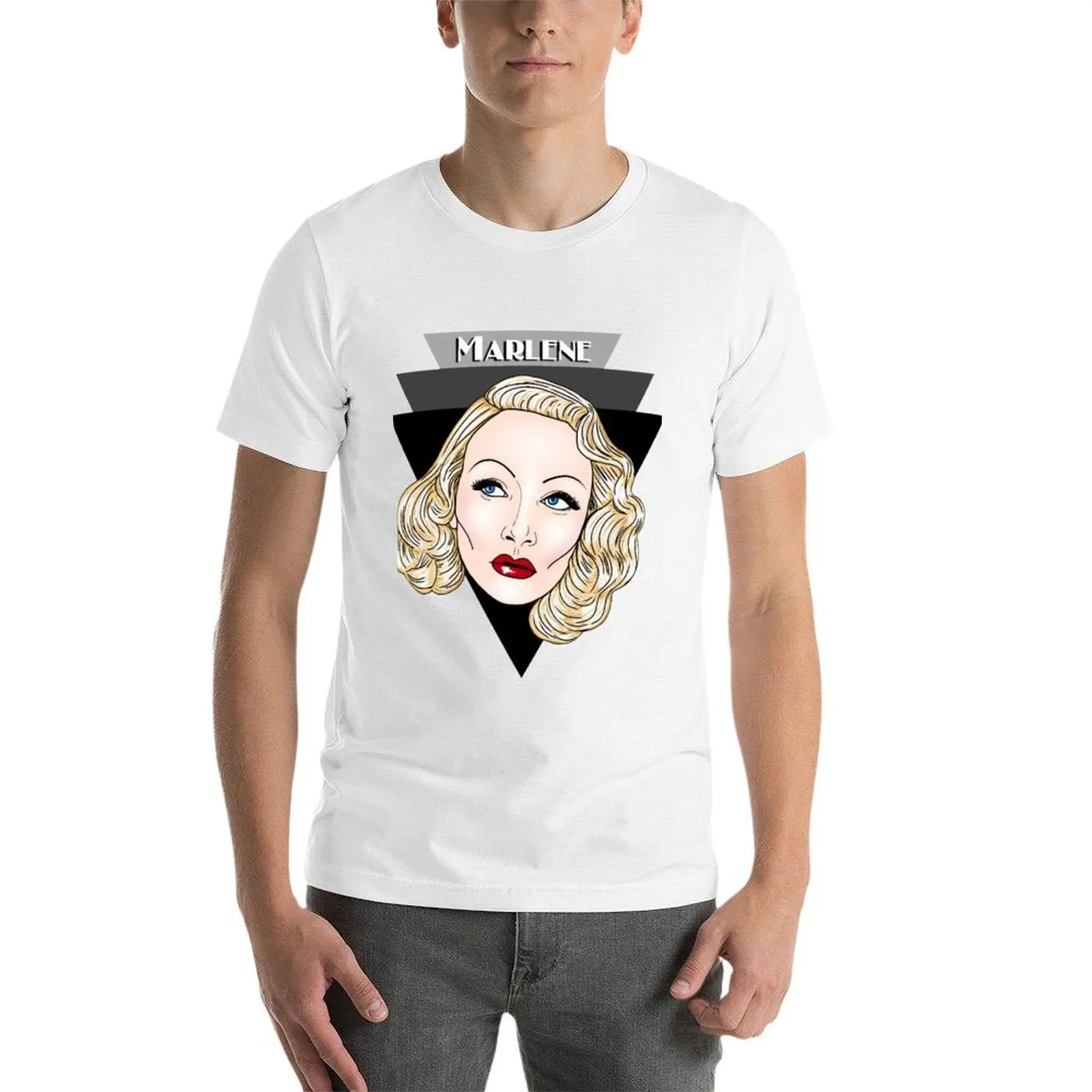 Marlene the movie star T-Shirt t shirt personalised t shirts for man cotton T-Shirt