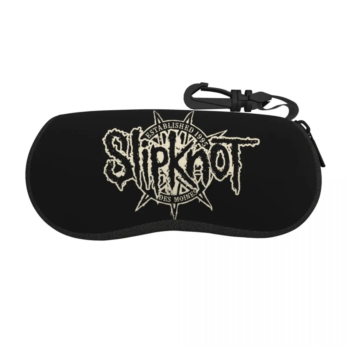 

S-Slipknots Heavy Mental Rock Music Glasses Case Protective Glasses Storage Box Protector Eye Contacts Case