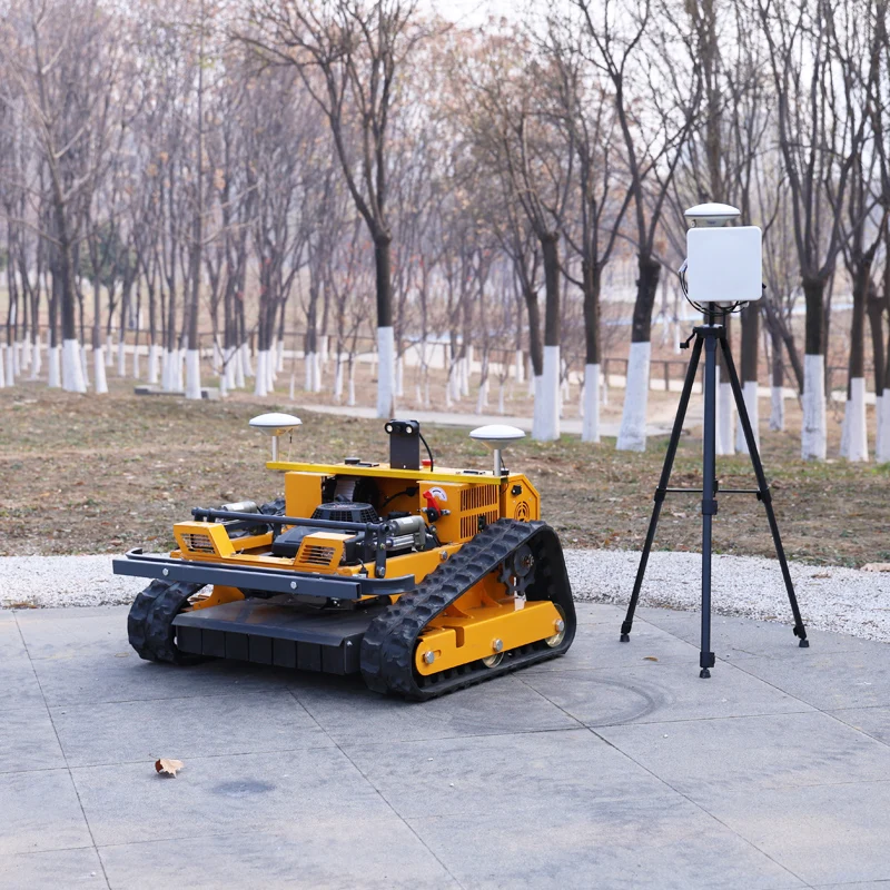 

Customized GPS Automatic Mowing RC Lawn Mower - Robotic Smart Wireless Trimmer for Family Backyard Grass Grooming