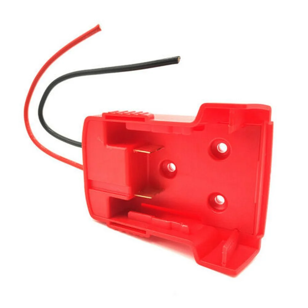 Battery Adapter for Milwaukee M18 XC18 18V Li-Ion Battery DIY Power Tool Battery Converter 12 Awg Wires Connector Conversion