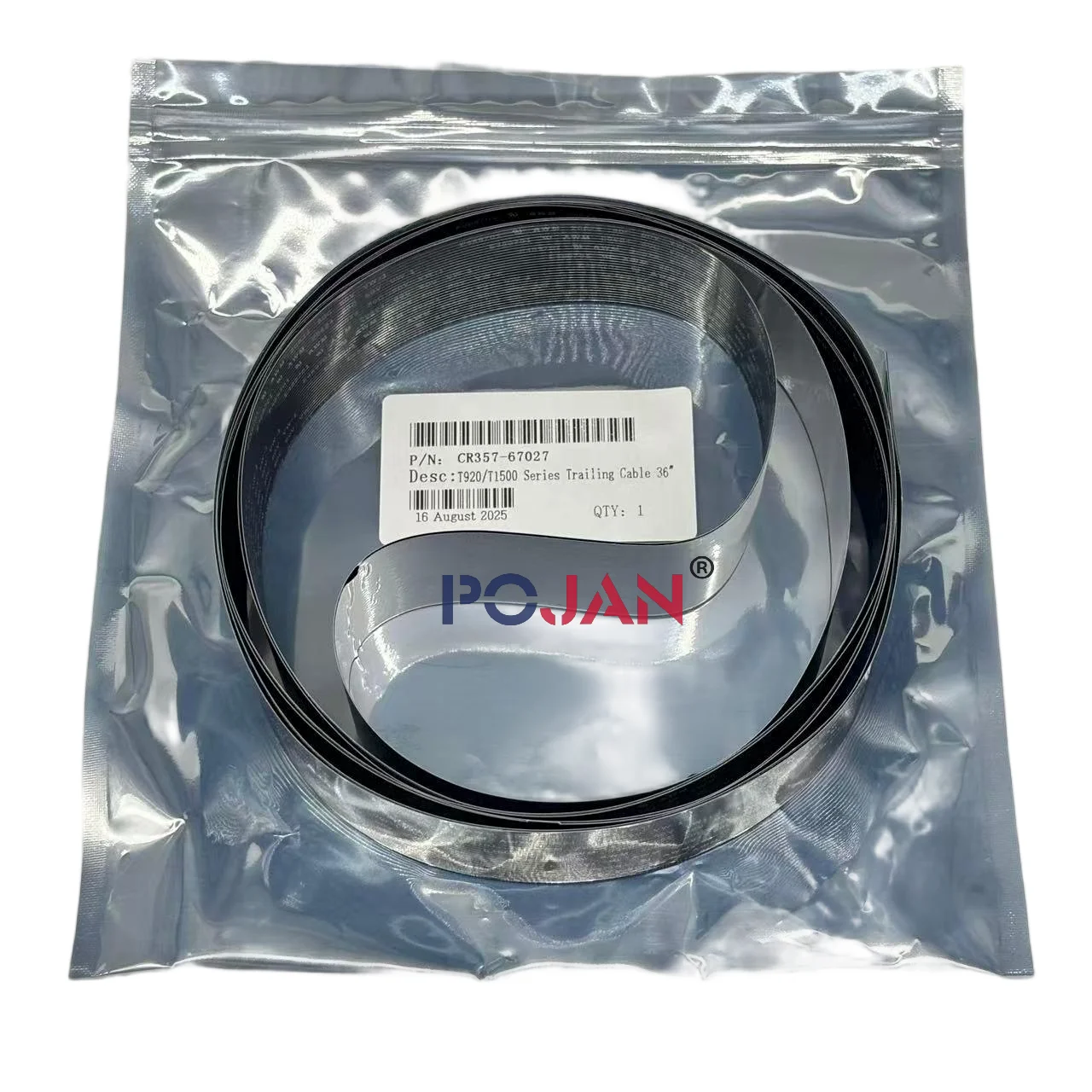 POJAN 1x CR357-67027 Trailing Cable 36inch A0 Compatible with DesignJet T920 T930 T1500 T2500 T1530 T2530 T3500 T1600 T2600