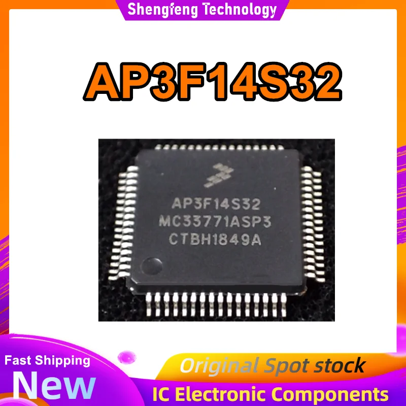 

Микросхема AP3F14S32 MC33771ASP3 QFP-64, 100% новая, оригинальная, в наличии